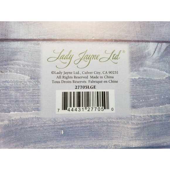 Nautical-Themed Nesting Storage Boxes Set Of 3 Starfish Seahorse Shell Decor - Picture 10 of 10